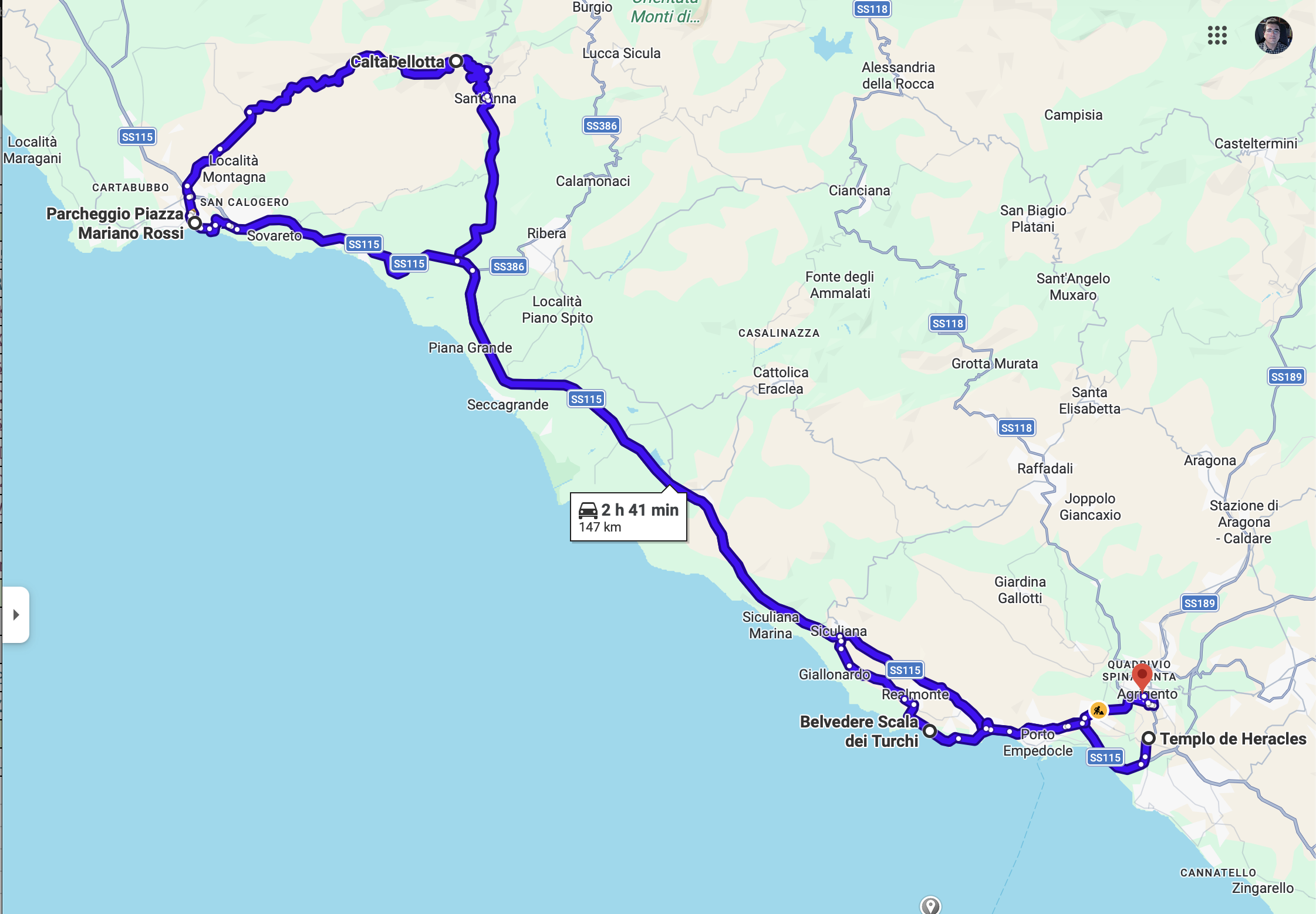 0331 Agrigento (Ruta circular)