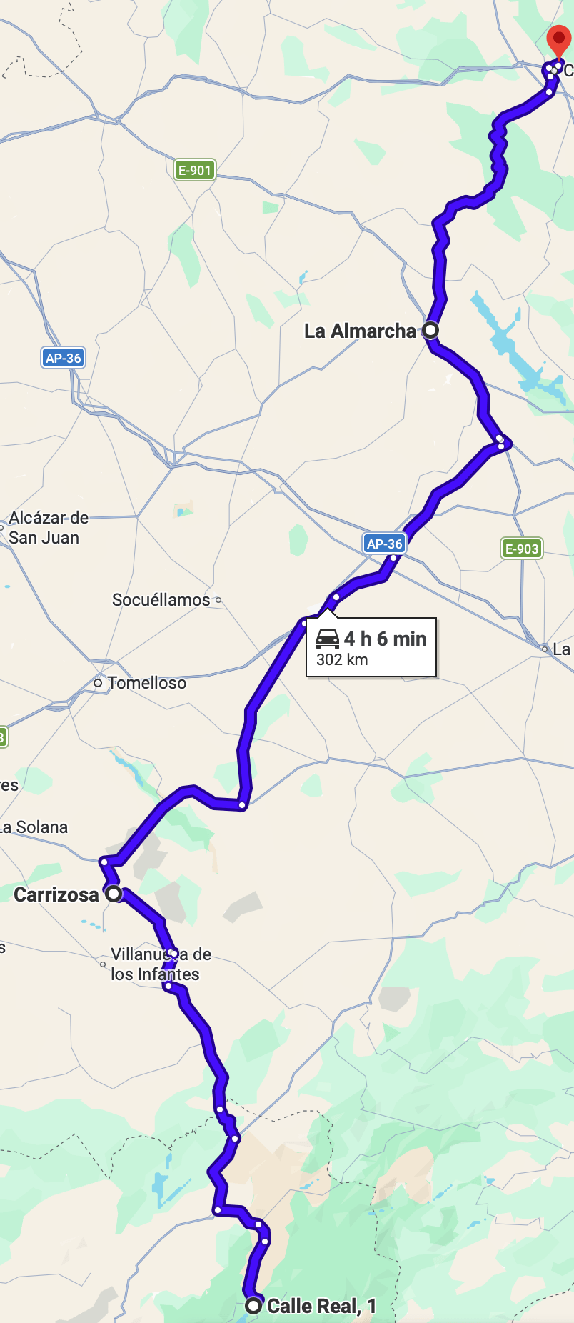 Día 4. Sierra de Cazorla-Cuenca (302&nbsp;km)