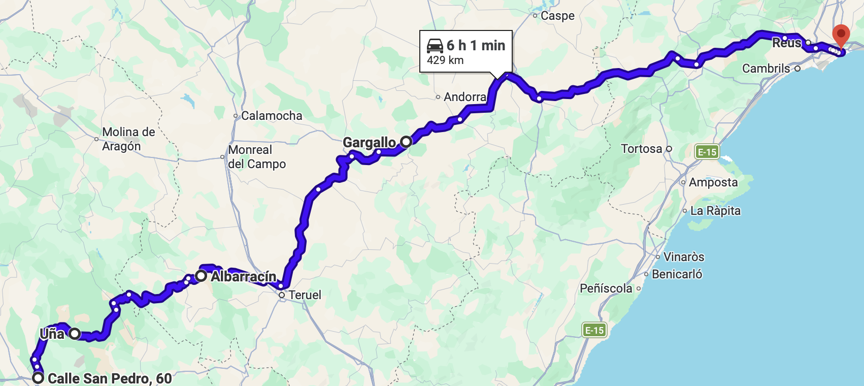 Día 5. Cuenca-Casa (430 km)